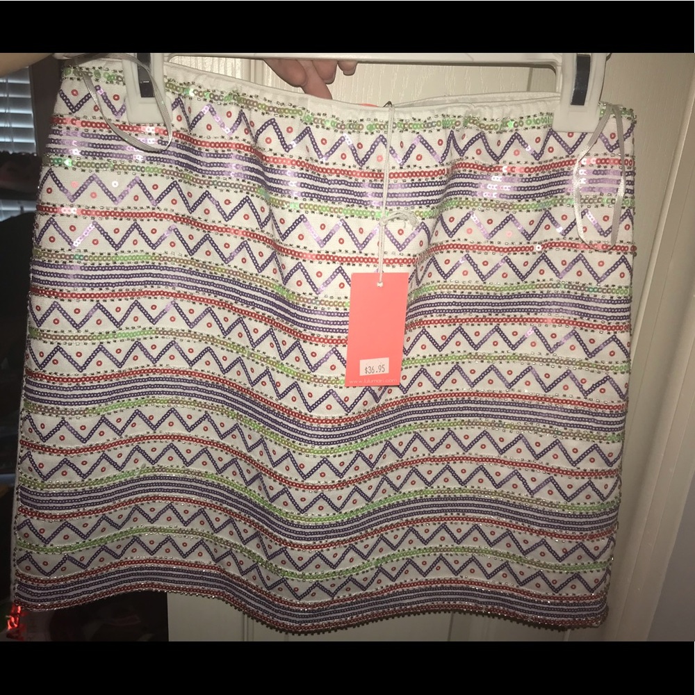 Boutique multi color skirt